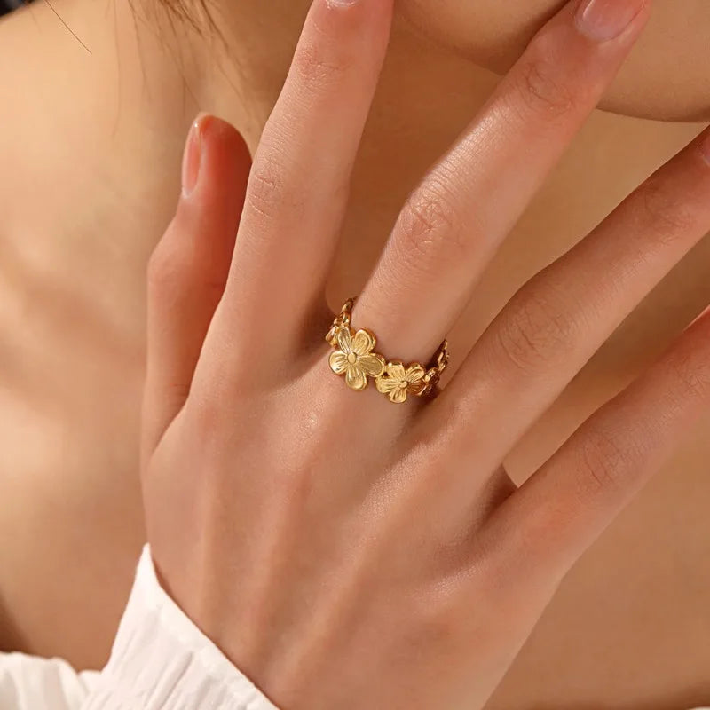 Floral Opening Ring