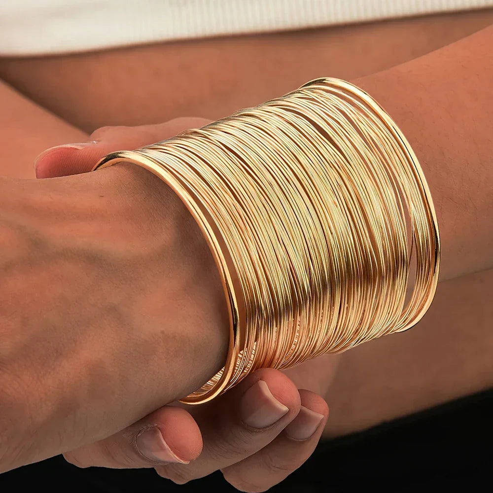 Golddrahtarmband